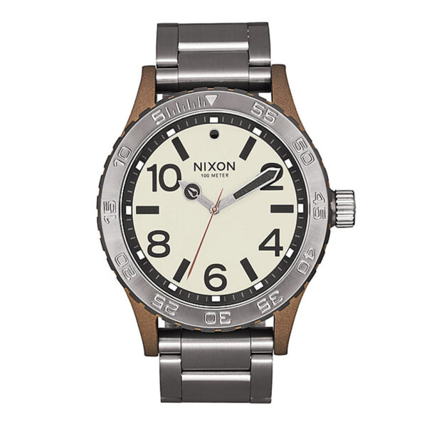 Nixon 46 Bronze & Gunmetal Watch